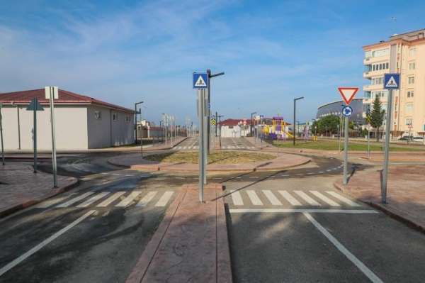 Ordu'da çocuklar için trafik eğitim parkı