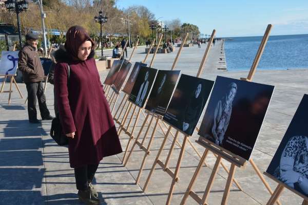 Sinop'ta Dünya Kanser Günü portre fotoğraf sergisi 