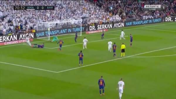 El Clasico'da Türk doktor
