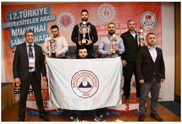 Erciyes Üniversitesi, Muaythai'de Türkiye Şampiyonu oldu