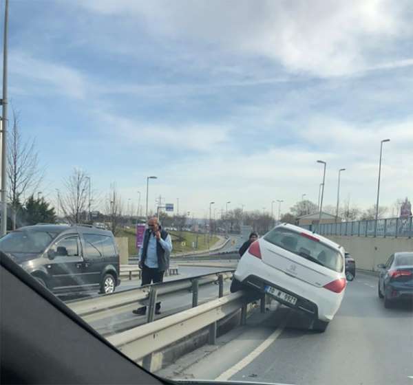 İstanbul'da ilginç kaza