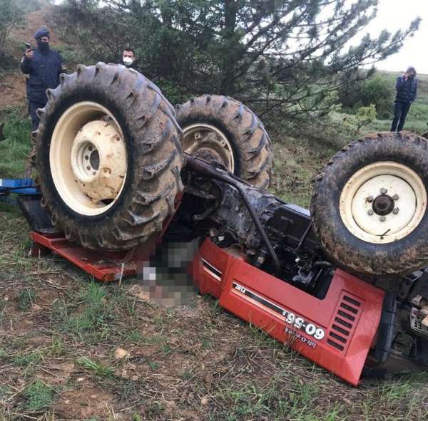 Karaman'da traktör kazası: 1 ölü 