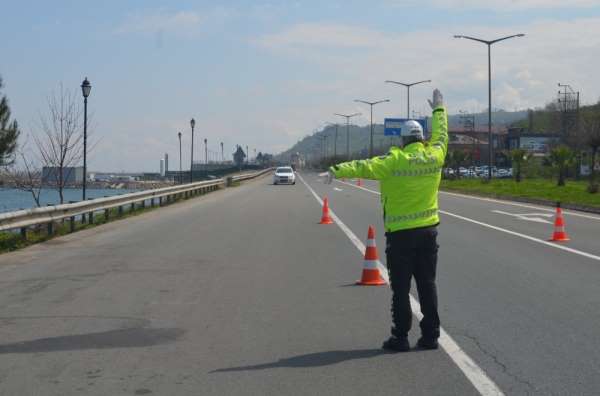 Ordu'da trafikte en fazla ceza hız sınırını aşmaktan dolayı yazılıyor