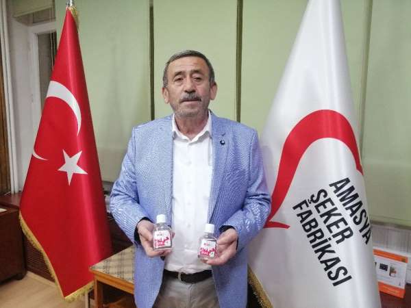 Yerli ve milli dezenfektanın ham maddesi Amasya'dan