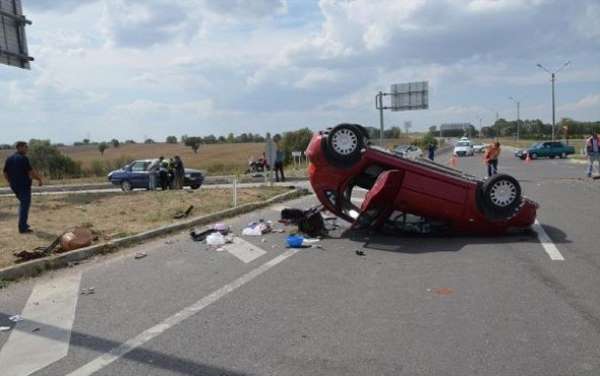 Kütahya'da bin 345 ölümlü ve yaralanmalı trafik kazası meydana geldi 