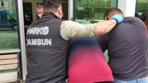 Samsun'da uyuşturucu operasyonunda 3 tutuklama 