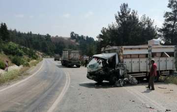 Çanakkale Yenice'de trafik kazası: 1 yaralı