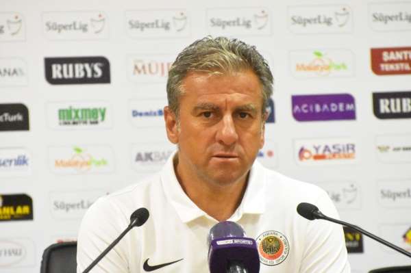 Hamza Hamzaoğlu: 'Maçın hakkı beraberlikti'