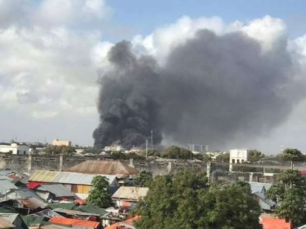 Somali'nin başkenti Mogadişu'da patlama 