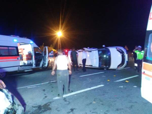 Malatya'da trafik kazası: 8 yaralı 
