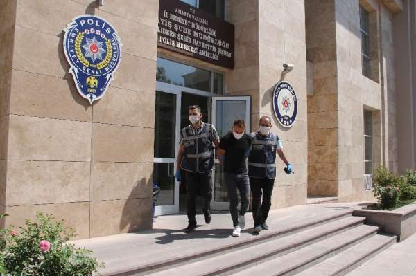Suç makinesi hırsız Amasya'da yakalandı 
