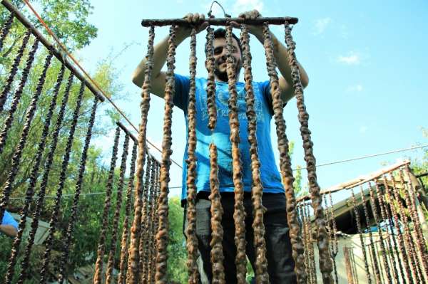 Elazığ'ın tescilli lezzeti 'orcik' için mesai başladı