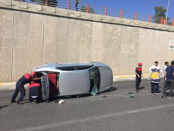 Şanlıurfa'da trafik kazası: 1 yaralı