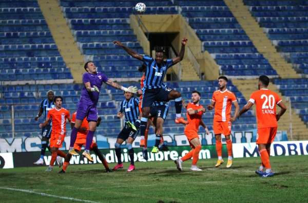 TFF 1. Lig: Adana Demirspor: 0 - Adanaspor: 0 