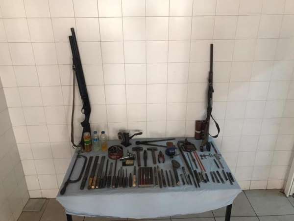 Jandarma'nın kaçak silah yapımı ile mücadelesi devam ediyor 