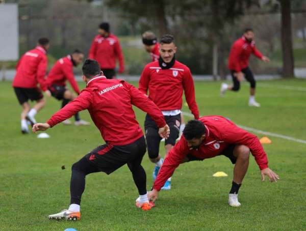 Samsunspor, Çaykur Rizespor maçı hazırlıklarını tamamladı 