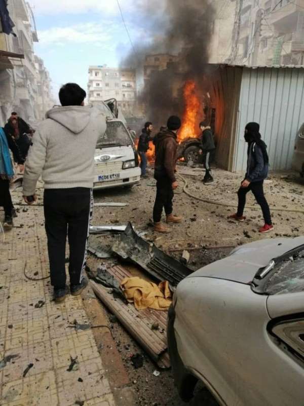 MSB: ”Suriye rejimi tarafından İdlib’e hava saldırısı 8 sivil hayatını kaybetti”