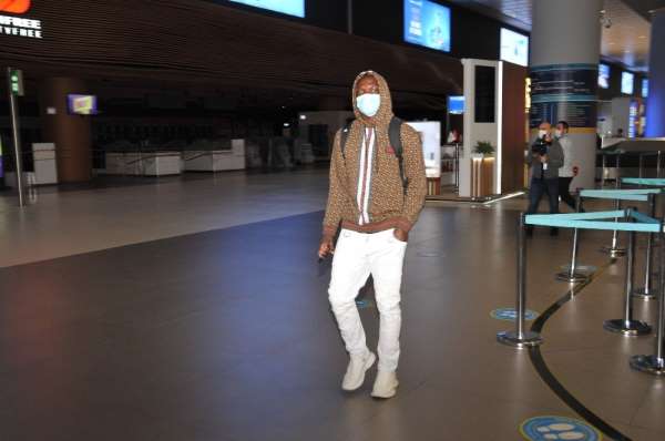Aboubakar, İstanbul'a döndü