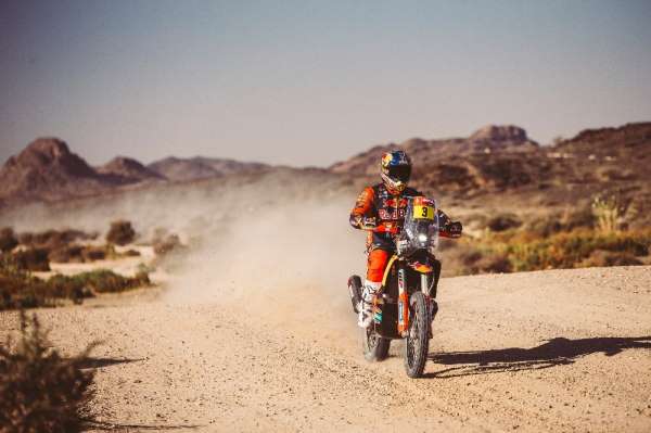 Dakar Rallisi'nde üçüncü gün etabı tamamlandı