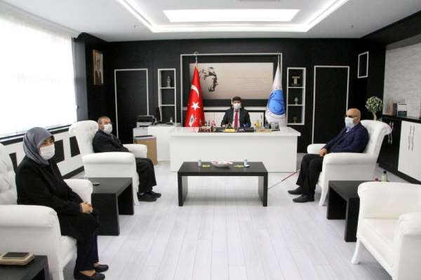 Gazi ve şehit yakınlarından Karacoşkun'a ziyaret