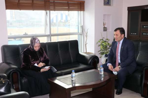Milletvekili Hülya Atçı Nergis, Gençlik ve Spor İl Müdürlüğü'nü ziyaret etti 