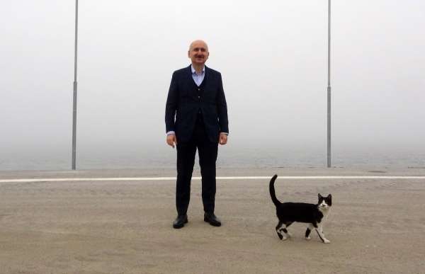 Ulaştırma Bakanı Karaismailoğlu, 1915 Çanakkale Köprüsü'nde incelemelerde bulundu 