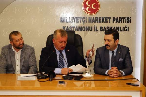 Başkan Aydın'dan CHP Kastamonu İl Teşkilatına terör suçlaması 