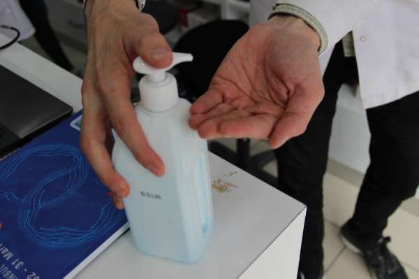 Dezenfektanlarda talep artışı