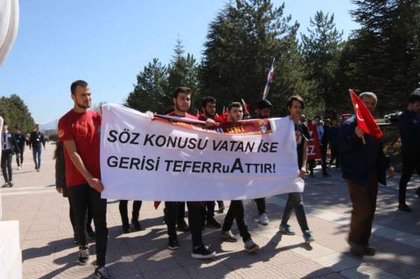 İnönü Üniversitesi'nde 'Bahar Kalkanı' operasyonuna destek 