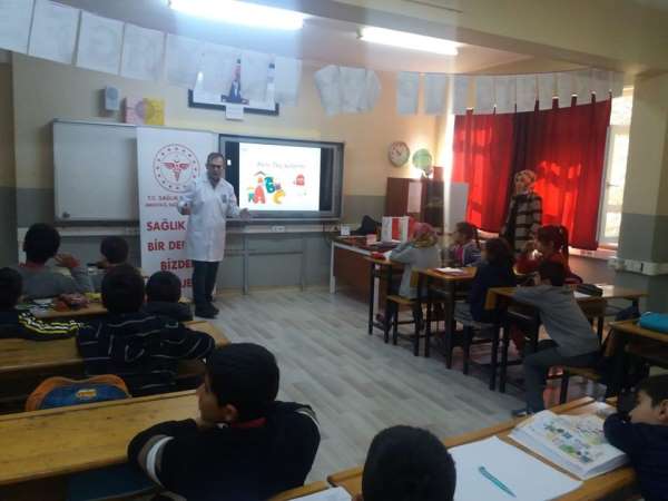 Öğrencilere 'sağlık' eğitimi
