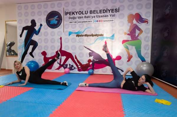 İpekyolu Belediyesinden 'Online Spor Salonu' hizmeti