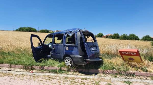 Aksaray'da trafik kazası: 1 ölü 