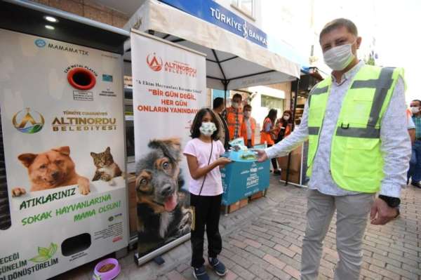Altınordu'da can dostlar unutulmadı