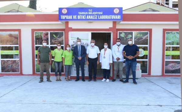 Tarsus Belediyesi 'Toprak ve Bitki Analiz Laboratuvarı' kurdu 