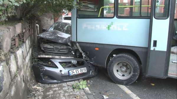 Gaziosmanpaşa'da feci kaza: 1'i ağır 3 yaralı 
