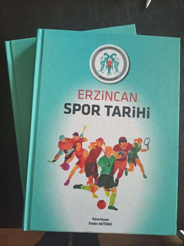 Erzincan’ın spor tarihi kitap olarak yayımlandı 