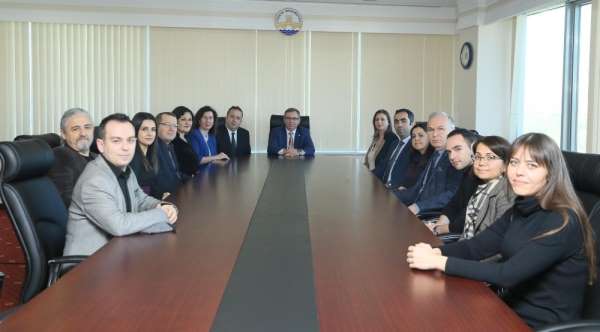 Trakya Üniversitesi Rektörü Prof. Dr. Tabakoğlu, yeni atanan ve yükselen öğretim