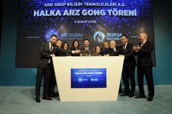 Borsa İstanbul'da gong ARD Bilişim için çaldı 