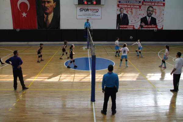 Amasya'da voleybol heyecanı