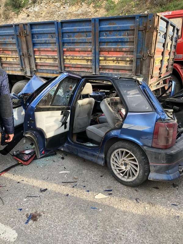 Hatay'da trafik kazası: 1 ölü, 1 yaralı 