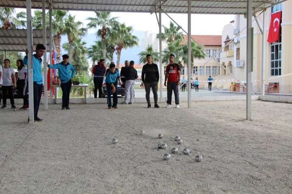 İskenderun'da Bocce Turnuvası sona erdi