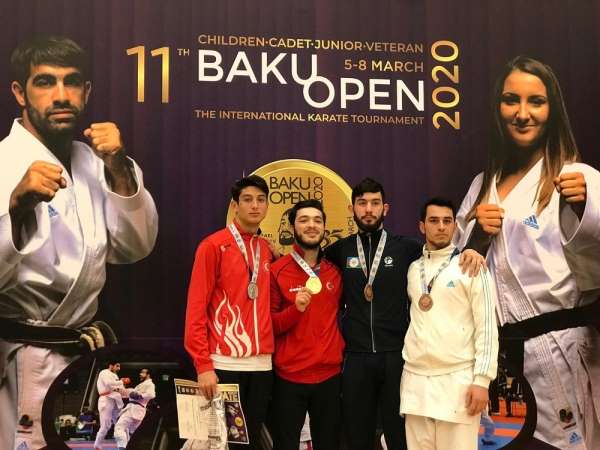 İzmitsporlu karateci Tamyüksel'den gümüş madalya