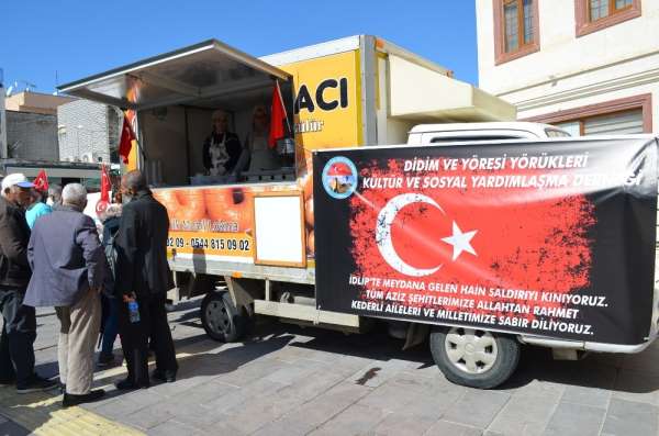 Suriye'de şehit düşen askerler Didim'de unutulmadı