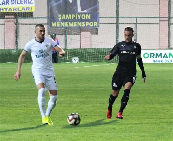 TFF 1. Lig: Menemenspor: 1 - Altay: 1