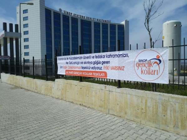 Sağlık çalışanları için moral mesajı