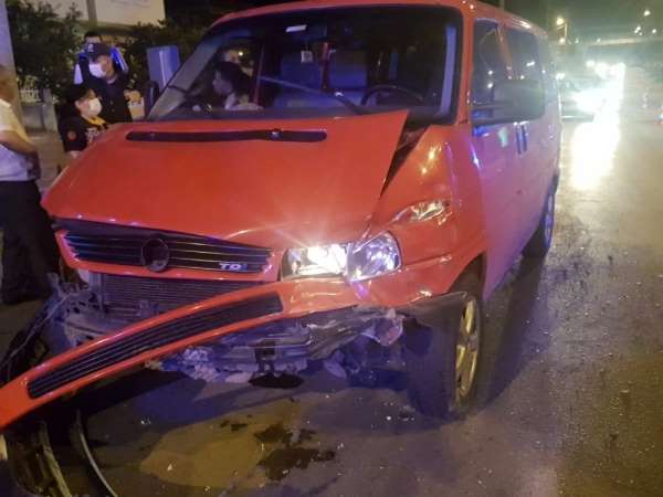 Fatsa'da trafik kazası : 8 yaralı 
