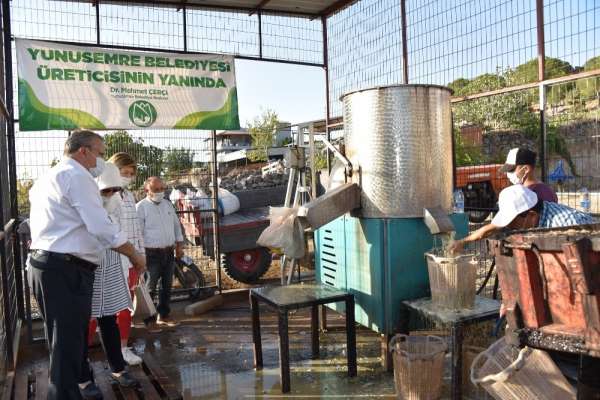 Antep fıstığı kavlatma makinesi Akçaköy'de hizmete girdi 