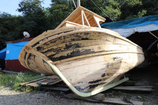 Ordu'da geleneksel ahşap tekne yapımı zamana direniyor 
