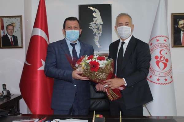 Soykarcı'dan, Gençlik ve Spor İl Müdürü Kabakcı'ya ziyaret