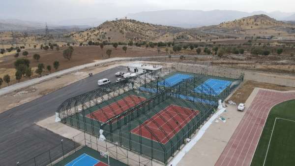 Şırnak, Cudi Cup Ulusal Tenis Turnuvası'na hazırlanıyor